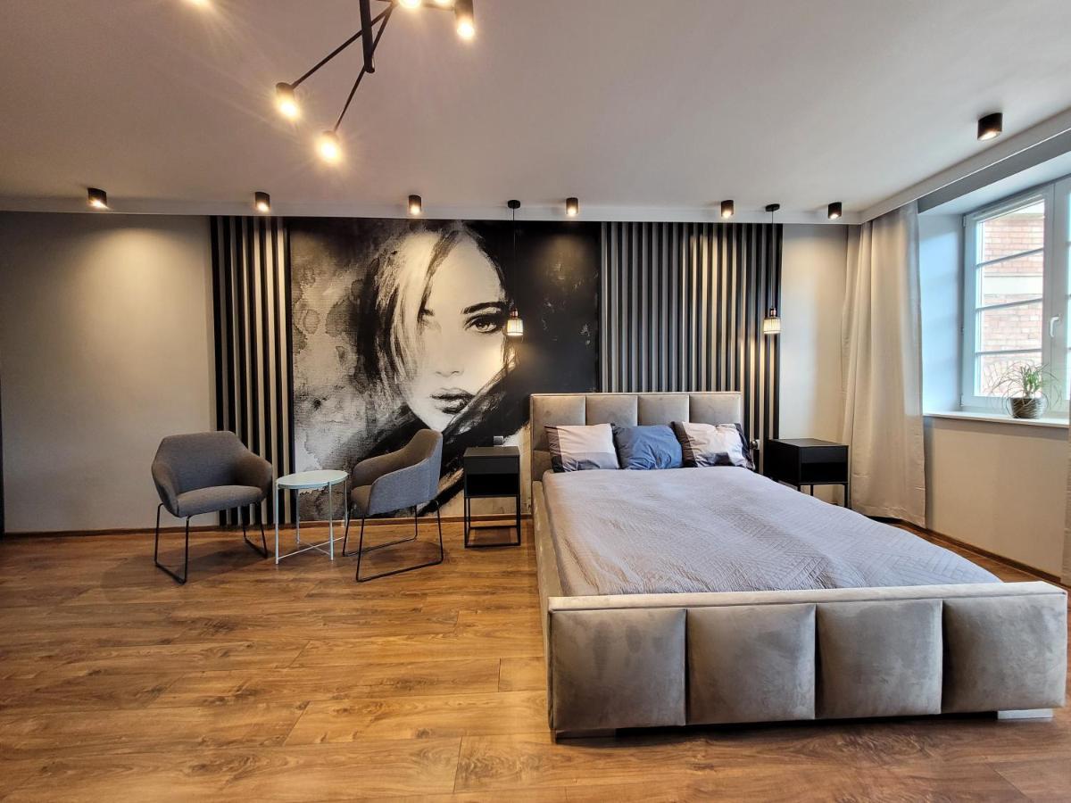 Apartament Stare Miasto Gdansk Z Widokiem Na Motlawe Kültér fotó