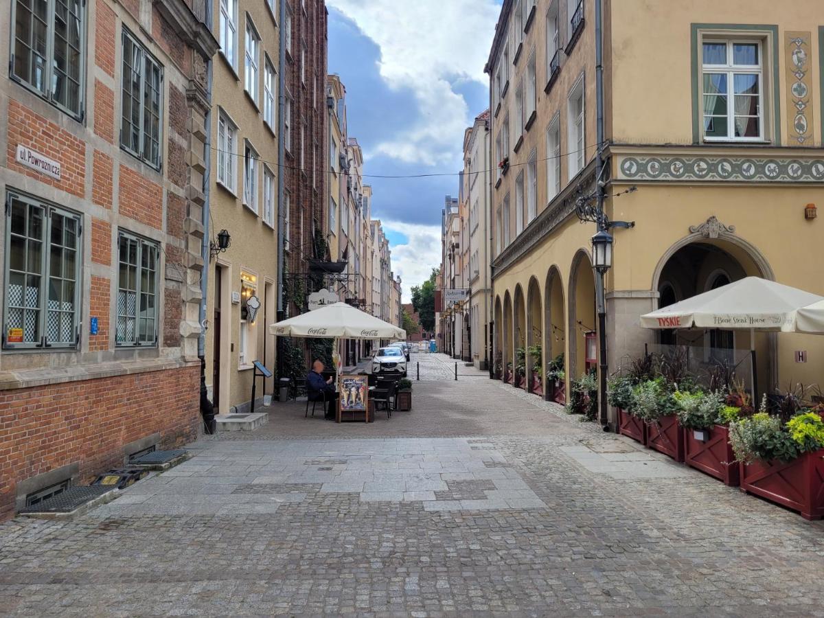 Apartament Stare Miasto Gdansk Z Widokiem Na Motlawe Kültér fotó